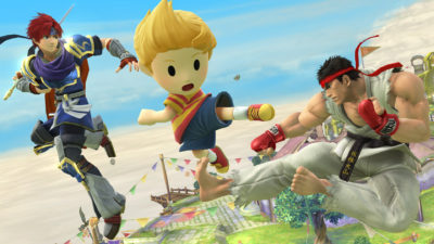 Here comes a new challenger in Super Smash Bros 4 !