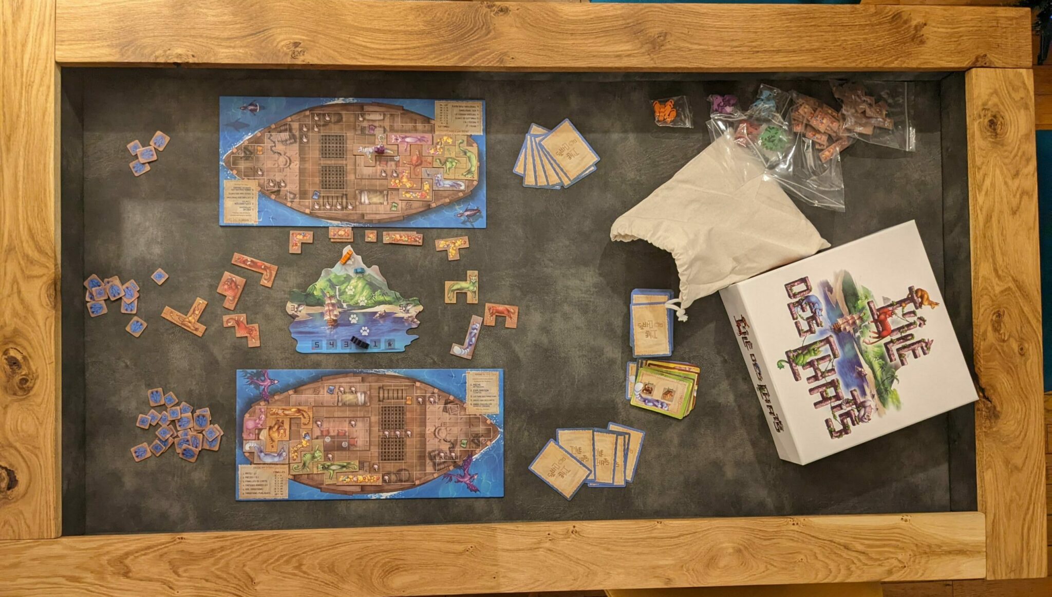 Construire sa table de jeux de société soimême ! Les Teammates