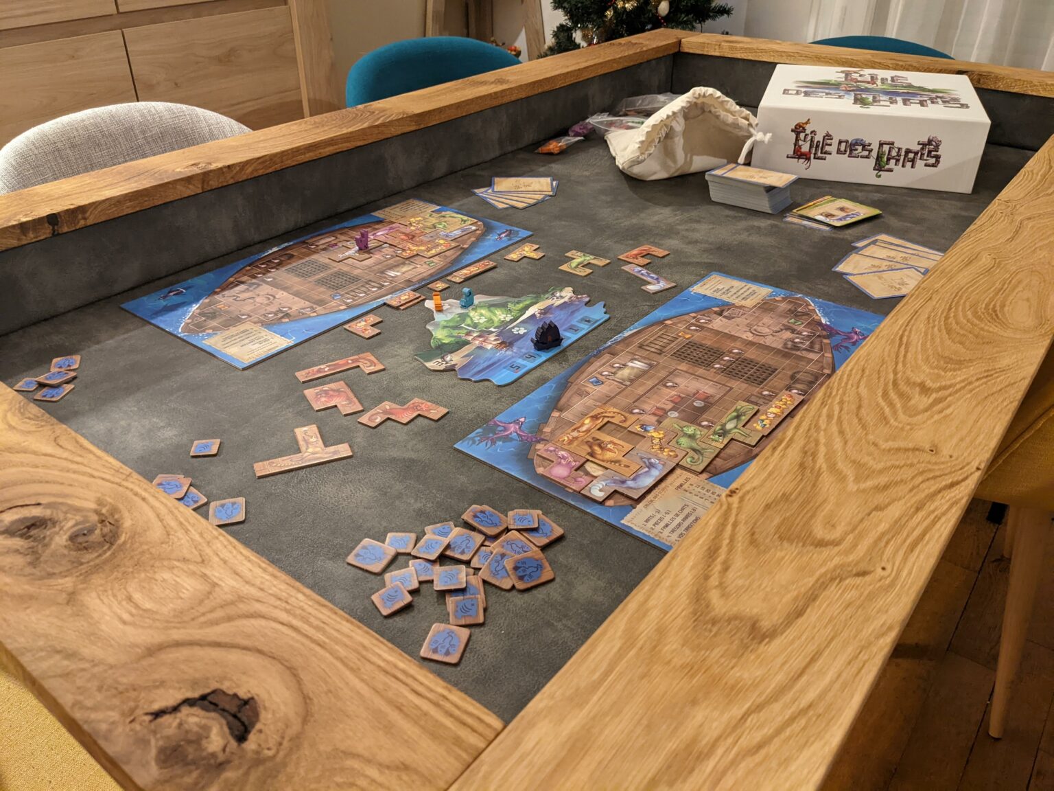 Construire sa table de jeux de société soimême ! Les Teammates